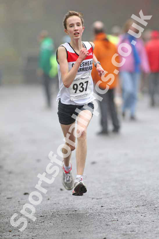 Junior womens 937, Heaton Harriers Memorial Road Race.